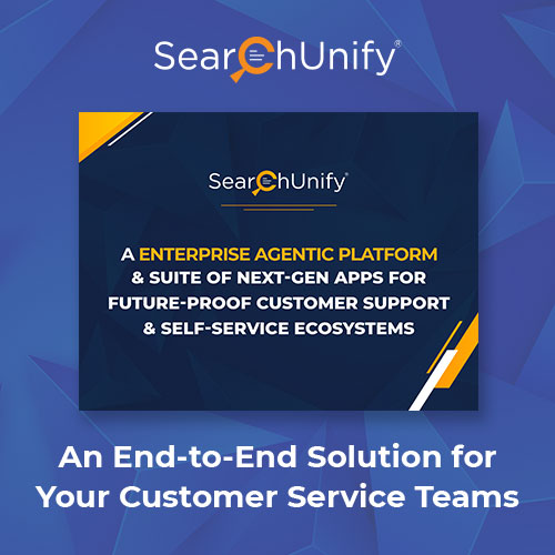 SearchUnify's Enterprise Agentic Platform and Suite of Next-Gen Apps