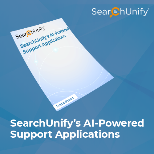 SearchUnify's AI-Powered Support Applications