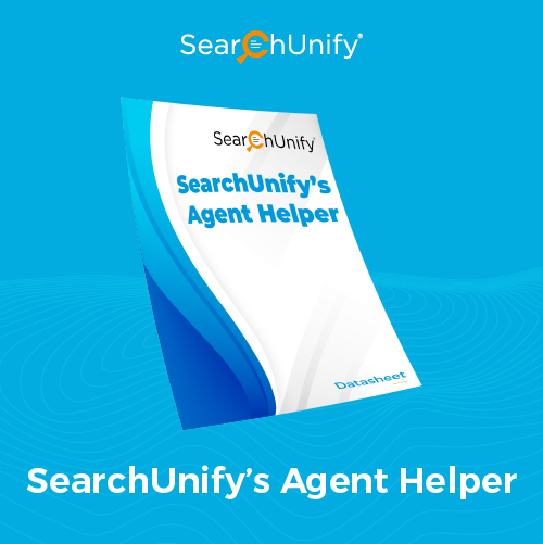 SearchUnify's Agent Helper