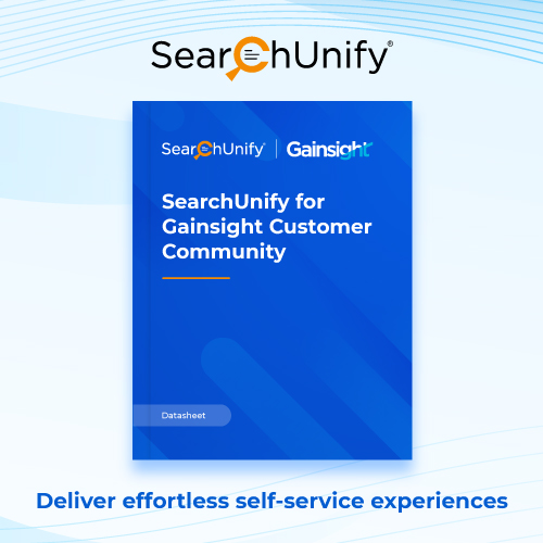 SearchUnify for Gainsight Customer Community