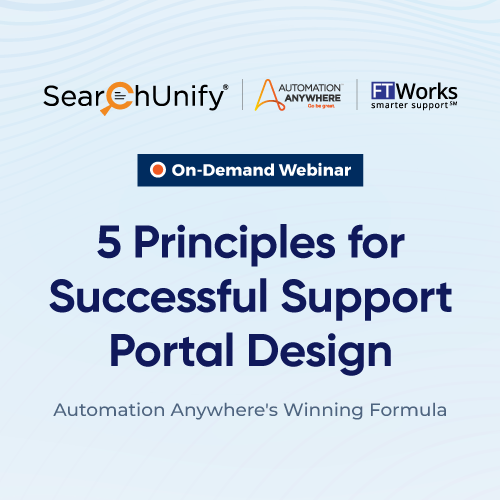 5 Principles for Successful Support Portal Design