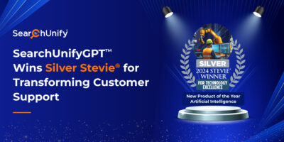 SearchUnifyGPT™ Wins Silver Stevie® for Transforming Customer Support