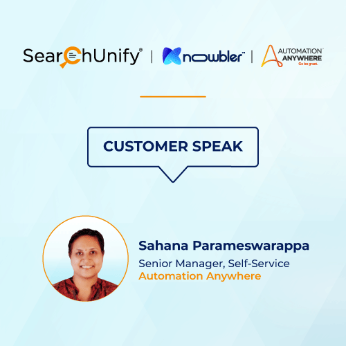 Customer Speak: Accelerating Support Knowledge Creation with SearchUnify Knowbler