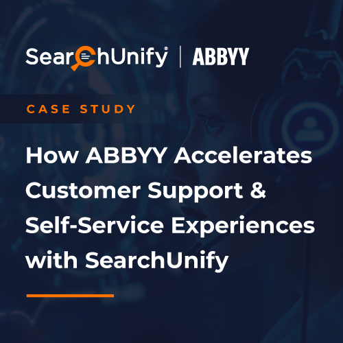 ABBYY Enhances Self-Service & Support with SearchUnify