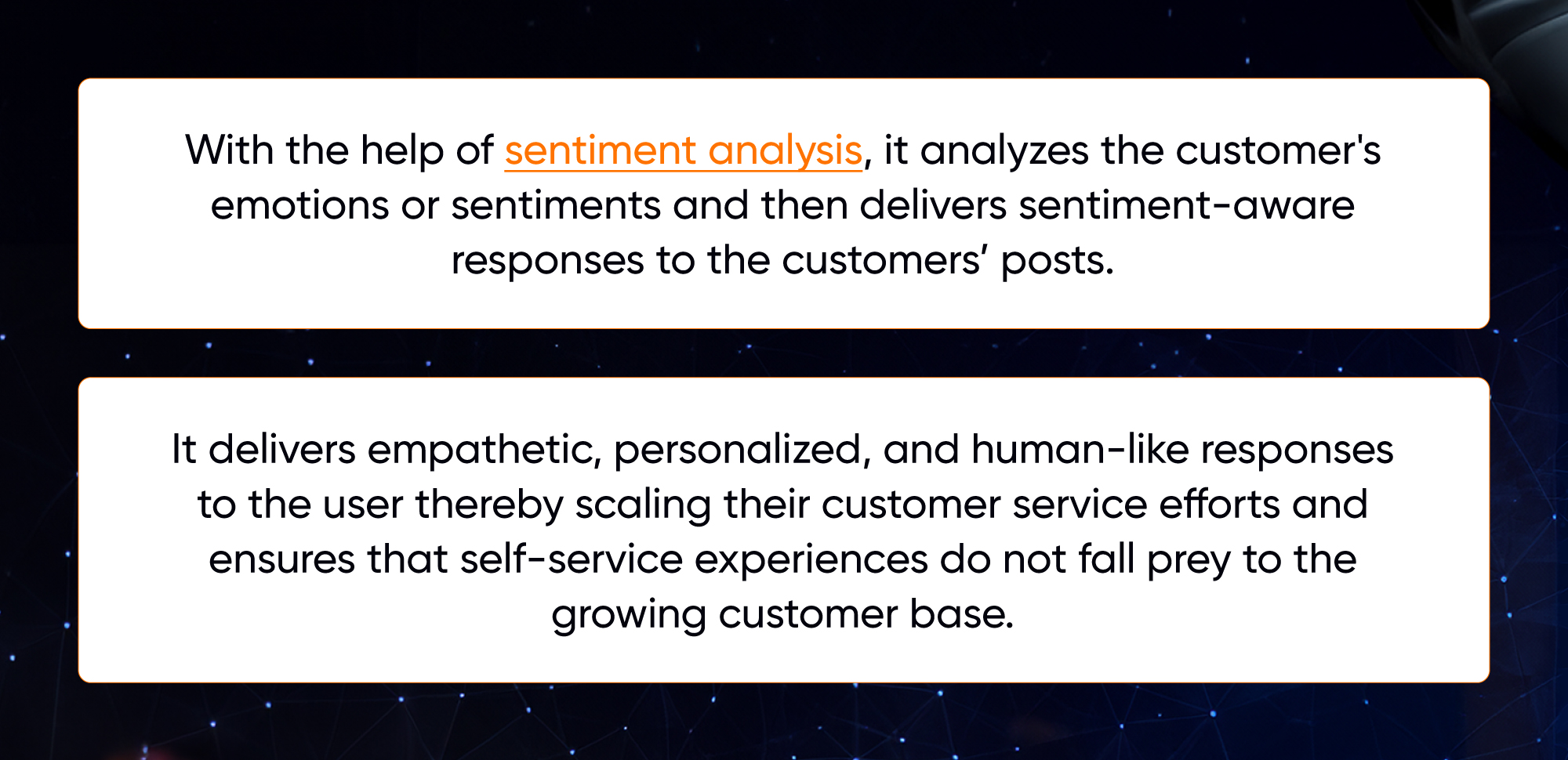 Personalized and Sentiment-Aware Responses