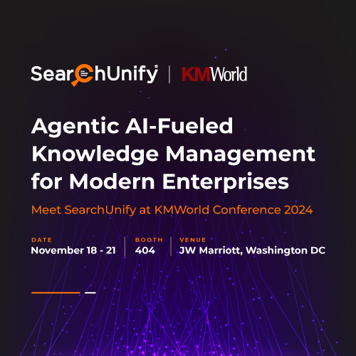 SearchUnify at KMWorld Conference 202422139