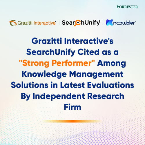 Searchunify Knowbler named a Strong Performer in the Forrester Wave™ : The Knowledge Management Solutions, Q4 2024 Report