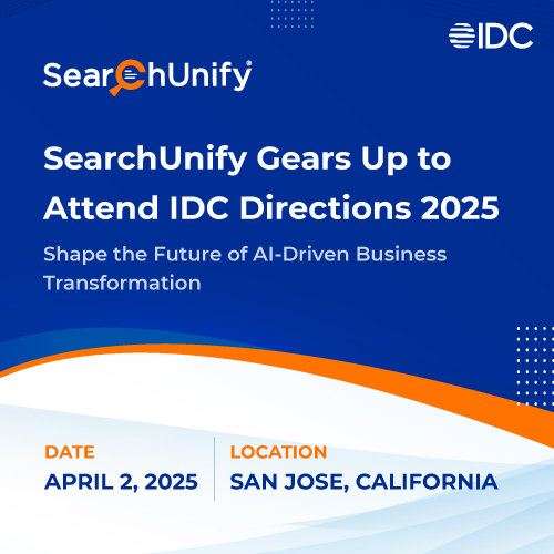 SearchUnify is Attending IDC Directions 2025